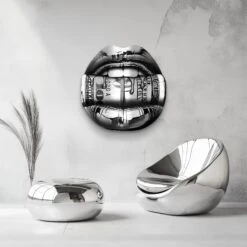 Sweet Temptation 10 Sweet Temptation -Artmind wandbild geld lippen cash artwork artmind 3