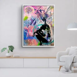 Give A Lot Get A Lot -Artmind wandbild give a lot get a lot kunst kaufen bei artmind 1