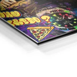 Godfather -Artmind wandbild godfather pate popart kunstwerk artmind detail brushed