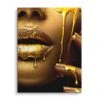 Golden Glossy 1 Golden Glossy -Artmind wandbild golden glossy skin kunst kaufen bei artmind leinwand