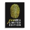 You Are 1 You Are -Artmind wandbild goldener fingerabdruck limited edition leinwand 9fca6dfa 2cac 4ce1 9d4a 450250fa43ec