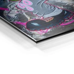 Go Left! 23 Go Left! -Artmind wandbild goofy artworld online galerie pupi artmind detail brushed