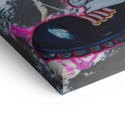 Go Left! 21 Go Left! -Artmind wandbild goofy artworld online galerie pupi artmind detail leinwand