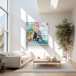 Don't Act Cool - Be It 17 Don't Act Cool - Be It -Artmind wandbild goofy mickey be cool artmind leinwand artwork 5