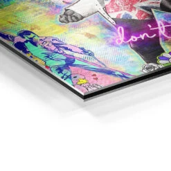 Paradise City 20 Paradise City -Artmind wandbild guns n roses kunst kaufen bei artmind detail brushed