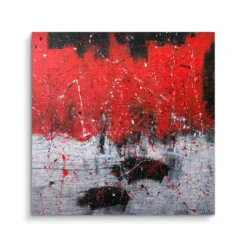 Guts Over Fear 15 Guts Over Fear -Artmind wandbild guts over fear kunst kaufen bei artmind brushed