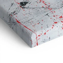 Guts Over Fear 21 Guts Over Fear -Artmind wandbild guts over fear kunst kaufen bei artmind detail leinwand