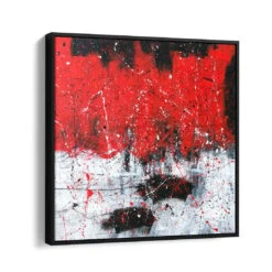 Guts Over Fear 16 Guts Over Fear -Artmind wandbild guts over fear kunst kaufen bei artmind schattenfugenrahmen