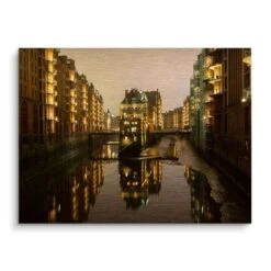 Hamburg Speicherstadt 16 Hamburg Speicherstadt -Artmind wandbild hamburg brushed