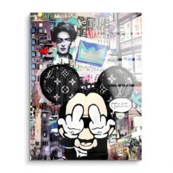 More Love - Less Hate 15 More Love - Less Hate -Artmind wandbild hamburg kunst kaufen bei artmind acryl