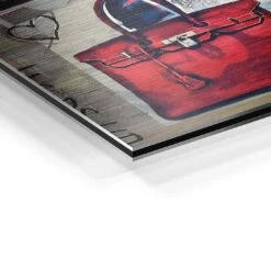 Kely Bag 21 Kely Bag -Artmind wandbild handtaschen leinwand artmind kunstwerk detail brushed