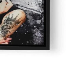 Tattoo Model - Audrey Hepburn 24 Tattoo Model - Audrey Hepburn -Artmind wandbild hepburn tattoo kunst kaufen bei artmind lwrs