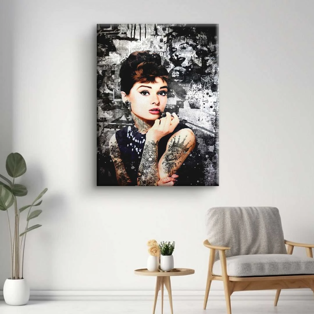 Tattoo Model - Audrey Hepburn 7 Tattoo Model - Audrey Hepburn – Bild 5