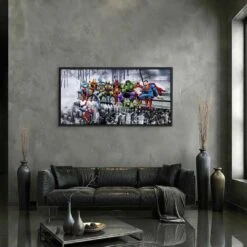 Heroes On Beam -Artmind wandbild heros artmind leinwand bild 13