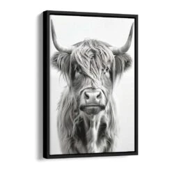Highland Cattle 16 Highland Cattle -Artmind wandbild highland cattle stier artmind schattenfugenrahmen