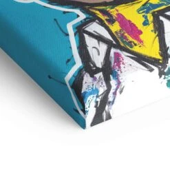 Confused Homer 21 Confused Homer -Artmind wandbild homer simpson detail leinwand