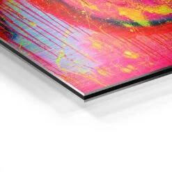 Hot Blood 20 Hot Blood -Artmind wandbild hotblood kunst kaufen bei artmind detail brushed