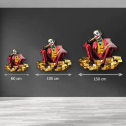 Rich Madness 12 Rich Madness -Artmind wandbild joker auf gold freiform luxury artwork artmind 4