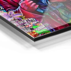 Joker 22 Joker -Artmind wandbild joker kunst von artmind detail acryl