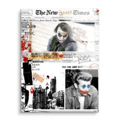 Joker News 15 Joker News -Artmind wandbild joker news kunst kaufen bei artmind acryl