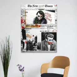 Joker News 18 Joker News -Artmind wandbild joker news kunst kaufen bei artmind 2