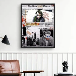 Joker News 17 Joker News -Artmind wandbild joker news kunst kaufen bei artmind 3