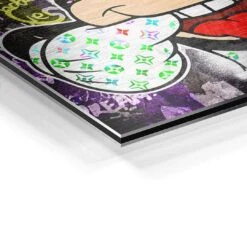 Joyful 22 Joyful -Artmind wandbild joyful micky kunst kaufen bei artmind detail brushed