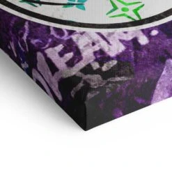 Joyful 23 Joyful -Artmind wandbild joyful micky kunst kaufen bei artmind detail leinwand