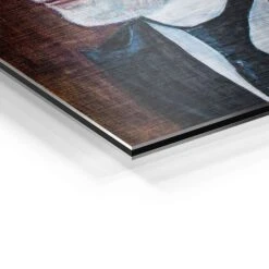 Karl Lagerfeld 23 Karl Lagerfeld -Artmind wandbild karl lagerfeld kreative kunst artmind wall art bild detail brushed