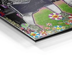 Young Love 23 Young Love -Artmind wandbild kids kissing von artmind detail brushed