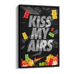 Kiss My Airs 17 Kiss My Airs -Artmind wandbild kiss my airs schattenfugenrahmen