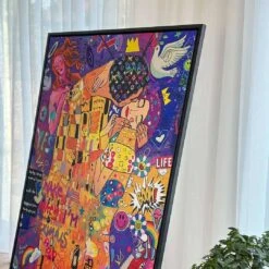 Klimt Kiss 18 Klimt Kiss -Artmind wandbild klimt kiss 1