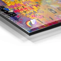 Klimt Kiss 22 Klimt Kiss -Artmind wandbild klimt kuss von artmind detail acryl