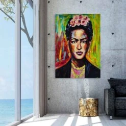 Frida Kahlo 18 Frida Kahlo -Artmind wandbild kreative kunst color women artmind wall art bild 14