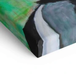 Louis Armstrong 21 Louis Armstrong -Artmind wandbild kreative kunst green music artmind wall art bild detail leinwand