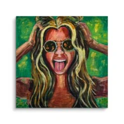 Layla 16 Layla -Artmind wandbild kreative kunst layla green artmind wall art bild brushed