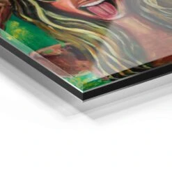 Layla 22 Layla -Artmind wandbild kreative kunst layla green artmind wall art bild detail acryl