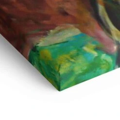 Layla 21 Layla -Artmind wandbild kreative kunst layla green artmind wall art bild detail leinwand