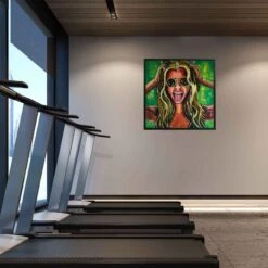 Layla 18 Layla -Artmind wandbild kreative kunst layla green artmind wall art bild 10