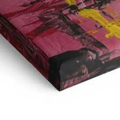 Pink Panther 23 Pink Panther -Artmind wandbild kreative kunst pink panther von artmind detail leinwand