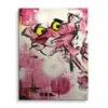 Pink Panther -Artmind wandbild kreative kunst pink panther von artmind leinwand