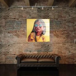 Alexas Holiday 19 Alexas Holiday -Artmind wandbild kreative kunst yellow women sunglases artmind wall art bild 11