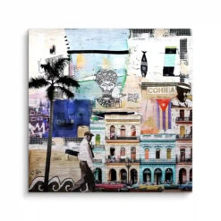 La Habana 15 La Habana -Artmind wandbild la habana kunst kaufen bei artmind brushed