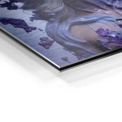 Lavendel 20 Lavendel -Artmind wandbild lavendel kunst kaufen bei artmind detail brushed