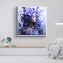 Lavendel 17 Lavendel -Artmind wandbild lavendel kunst kaufen bei artmind 2