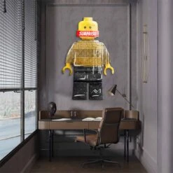 Brickman 16 Brickman -Artmind wandbild lego mann kunst suprime deko artmind 4