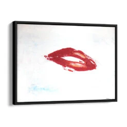Lipp - Kiss 15 Lipp - Kiss -Artmind wandbild lips red kunst kaufen bei artmind schattenfugenrahmen