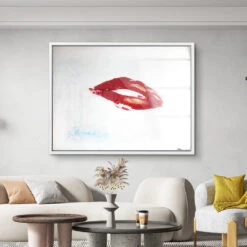 Lipp - Kiss 17 Lipp - Kiss -Artmind wandbild lips red kunst kaufen bei artmind 1