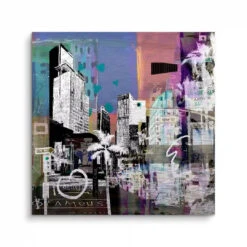 Los Angeles 15 Los Angeles -Artmind wandbild los angeles kunst kaufen bei artmind brushed