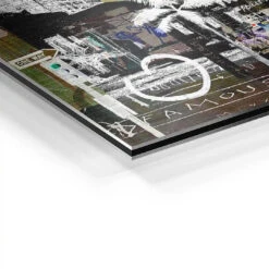 Los Angeles 20 Los Angeles -Artmind wandbild los angeles kunst kaufen bei artmind detail brushed